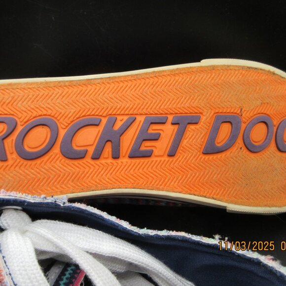 ROCKET DOG STRIPED SNEAKERS~SIZE 7.5 - Picture 4 of 9